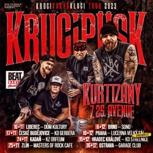 Krucipüsk + Kurtizány z 25. Avenue KKK Tour 2023 v Brně