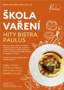 Škola vaření s Romanem Paulusem - Hity Bistra Paulus - Olomouc