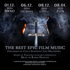 The Best Epic Film Music & Music of Game of Thrones v Ostravě