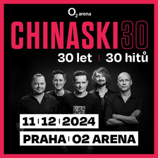 Kapela Chinaski oslaví třicetiny koncertem v O2 areně
