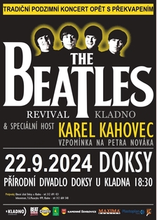 Koncert Karel Kahovec + Beatles Revival + host - Doksy