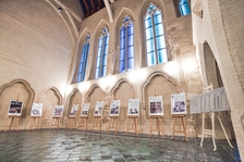 20 let špilberských vitráží z taveného skla - Královská kaple