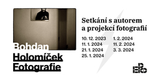 Bohdan Holomíček Fotografie - setkání s autorem a projekce fotografií