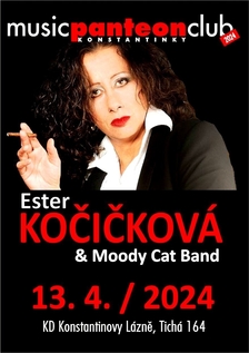 ESTER KOČIČKOVÁ & Moody Cats Band - Konstantinovy Lázně