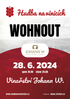 Wohnout - Vinařství JOHANN W Třebívlice - Hudba na vinicích 2024