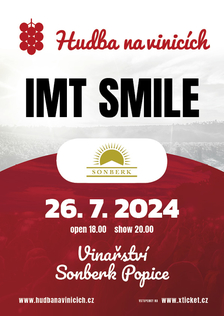 IMT Smile - Vinařství Sonberk - Hudba na vinicích 2024
