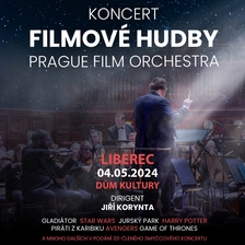 Koncert filmové hudby - Liberec