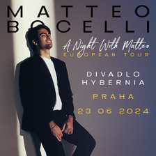 Matteo Bocelli | A Night With Matteo v Divadle Hybernia