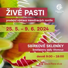 Živé pasti 2024 na Výstavišti Flora Olomouc