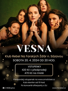 Koncert kapely Vesna - Žďár nad Sázavou