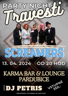 Travesti Screamers + DJ Petris - Pardubice