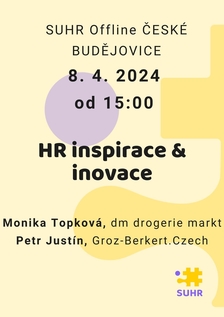 SUHR Offline České Budějovice: HR inspirace & inovace - České Budějovice