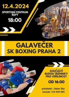 Galavečer 2 SK Boxing Praha - Řepy