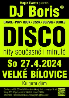 DJ Boris DISCO - Velké Bílovice