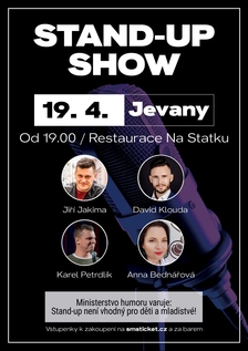 Stand-up comedy Show v Restaurace Na Statku - Jevany