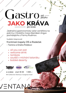 Gastro "jako kráva" - Olomouc