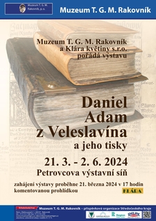 Výstava Daniel Adam z Veleslavína a jeho tisky - Rakovník