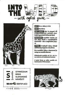 Into the Wild with English Guide - soutěž pro školy v Zoo Brno