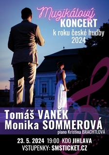 Tomáš Vaněk a Monika Sommerová - Koncert k roku české hudby - Jihlava