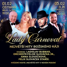 Lady Carneval - Největší hity božského Káji - Ostrava