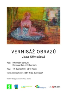 Výstava obrazů Jany Klimešové - Šternberk