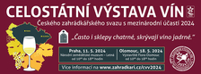 Celostátní výstava vín Českého zahrádkářského svazu 2024