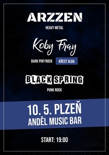 Arzzen, Koby Fray (křest alba), Black Spring - Plzeň