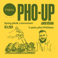 PHO-UP: Spring piknik s koncertem Jakuba Děkana v Sadech 1. máje