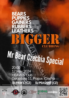 BIGGER 31: Mr Bear Czechia SPECIAL - Praha