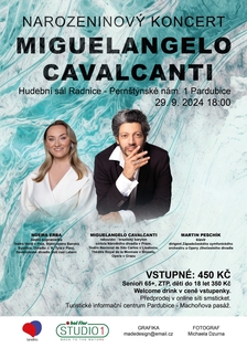 Narozeninový koncert Miguelangelo Cavalcanti - Pardubice