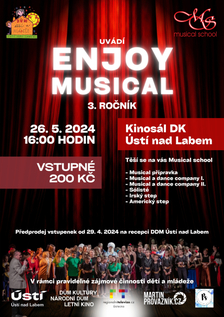 Enjoy musical – 3. ročník v Ústí nad Labem
