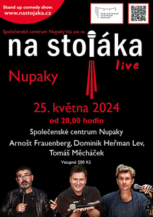 Na Stojáka live ve Společenském centru Nupaky
