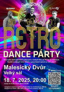 Retro Dance Párty v Plzni