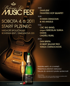 Bohemia Sekt Music Fest 2014 ve Starém Plzenci