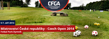 Mezinárodní mistrovství ČR ve fotbalgolfu - Czech Open 2014