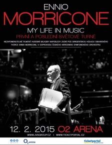 Legenda filmové hudby Ennio Morricone se vrací do Prahy! Vystoupí v únoru v O2 areně
