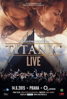 Velkolepá audiovizuální show Titanic live v O2 areně