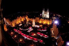 Zahájení adventu a rozsvícení vánočního stromu na Staroměstském náměstí