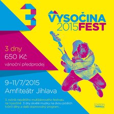 Muiltižánrový kulturní festival	Vysočina fest 2015