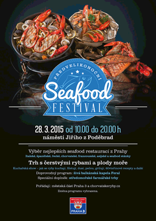 Seafood Festival 2015 na náměstí Jiřího z Poděbrad