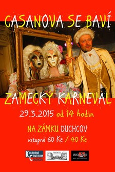  Zámecký karneval na Duchcově: Casanova se baví