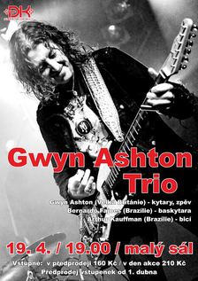 GWYN ASHTON TRIO - australsko-britský bluesrock s brazilskou rytmikou