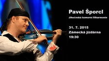 MHF Český Krumlov 2015 - Pavel Šporcl, Jihočeská komorní filharmonie, Jan Talich