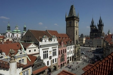 Staroměstská radnice a Pražský orloj v Praze