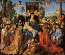 Evropské umění od antiky do závěru baroka - místo kde můžete spatřit slavnou Růžencovou slavnost Albrechta Dürera