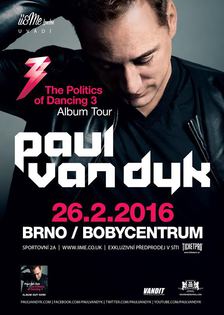 Paul van Dyk s novým albem The Politics Of Dancing 3 míří do Brna