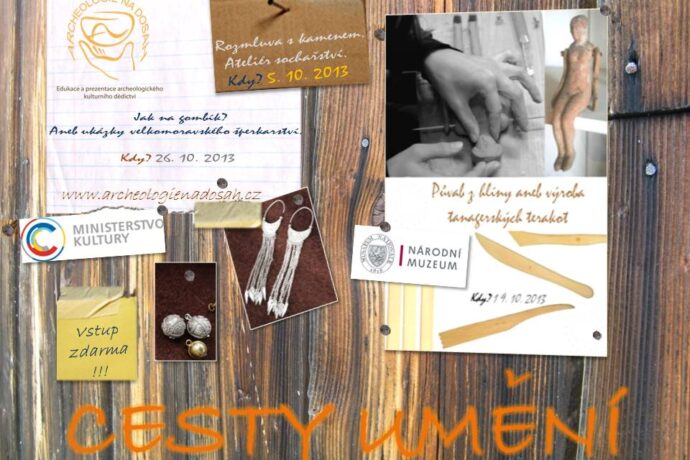 Národním muzeu pořádá zdarma Výtvarné ateliéry v rámci projektu Archeologie na dosah