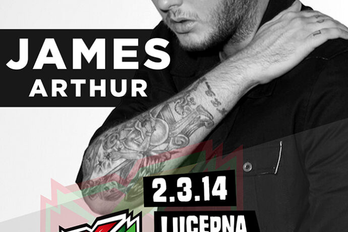 Fource Entertainment & Gambrinus Excelent přivezou do ČR vítěze britského X-Factoru Jamese Arthura!
