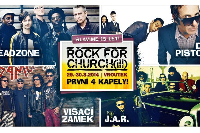 Festival Rock for Churchill ohlašuje první kapely!