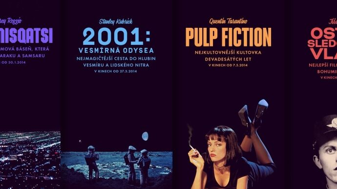 Nadešel čas na letošní Projekt 100 – Koyaanisqatsi, Pulp Fiction – Historky z podsvětí, 2001: Vesmírná odysea, Ostře sledované vlaky